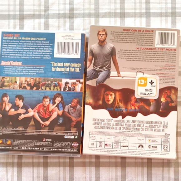 New Girl 1st season and Dexter 5th season - Picture 2 of 2